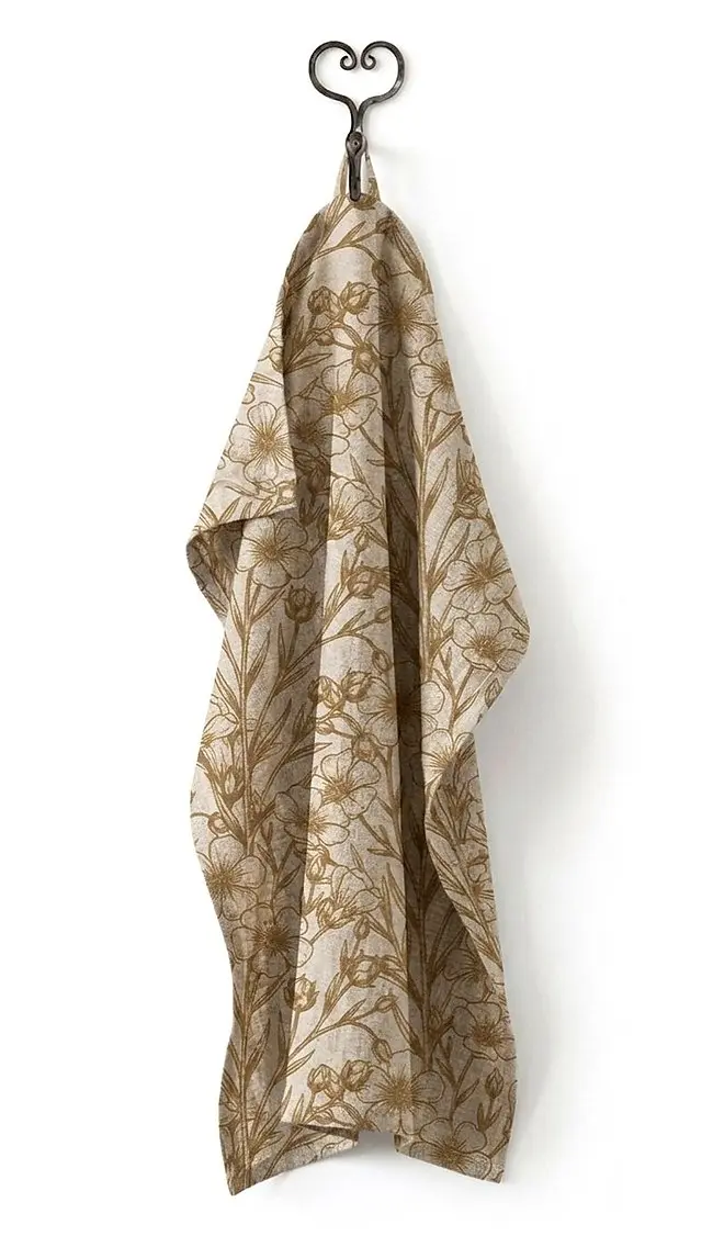 Alabaster & Gold — Flax Flower