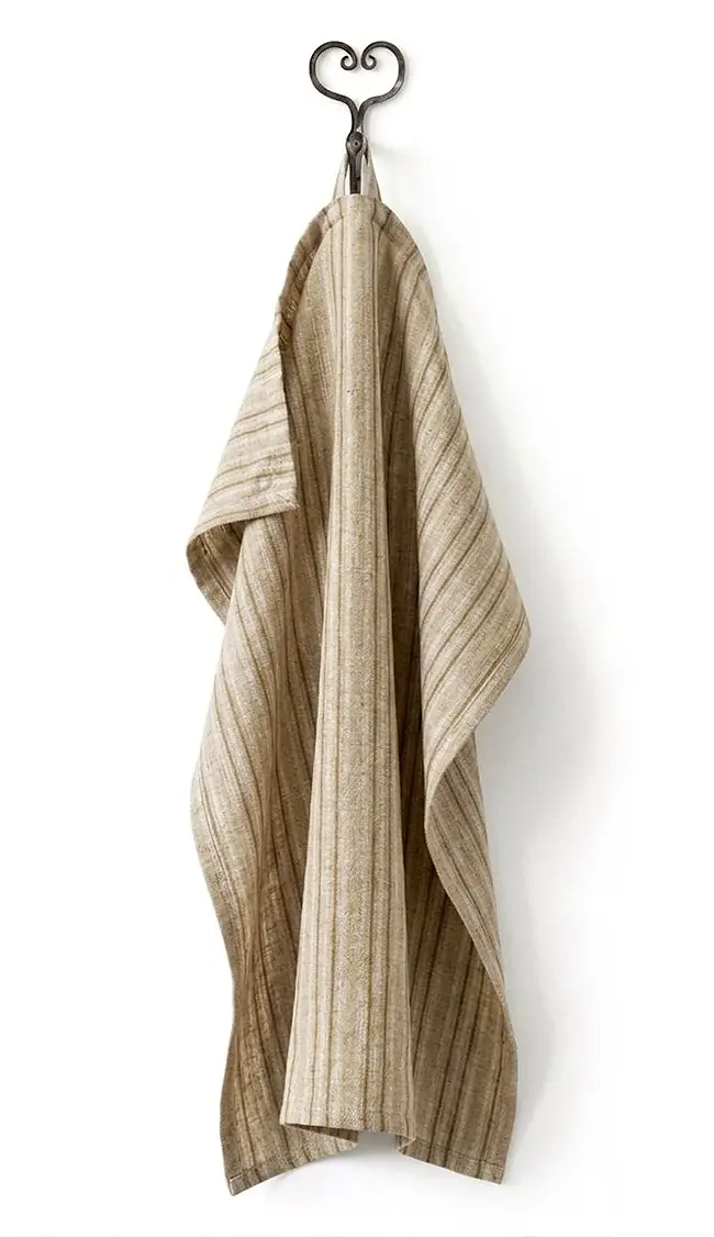 Alabaster & Gold — Pin Stripe